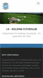 Mobile Screenshot of koldingflyveklub.dk